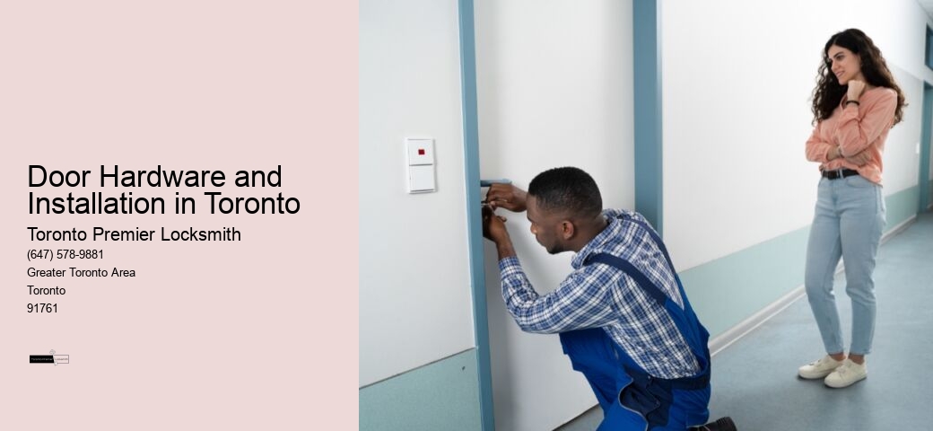 Emergency Locksmith Services: How They Can Save You From Unforeseen Situations in Toronto 